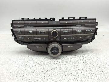 2011-2012 Honda Accord Radio AM FM Cd Player Receiver Replacement P/N:39100-TA0-L421-M1 Fits Fits 2011 2012 OEM Used Auto Pa