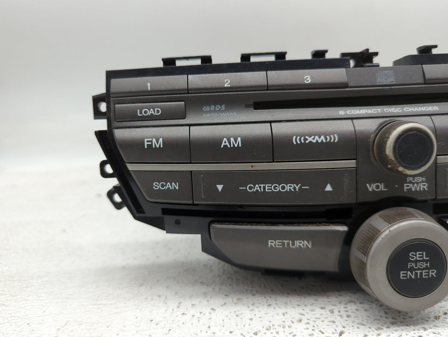 2011-2012 Honda Accord Radio AM FM Cd Player Receiver Replacement P/N:39100-TA0-L421-M1 Fits Fits 2011 2012 OEM Used Auto Pa