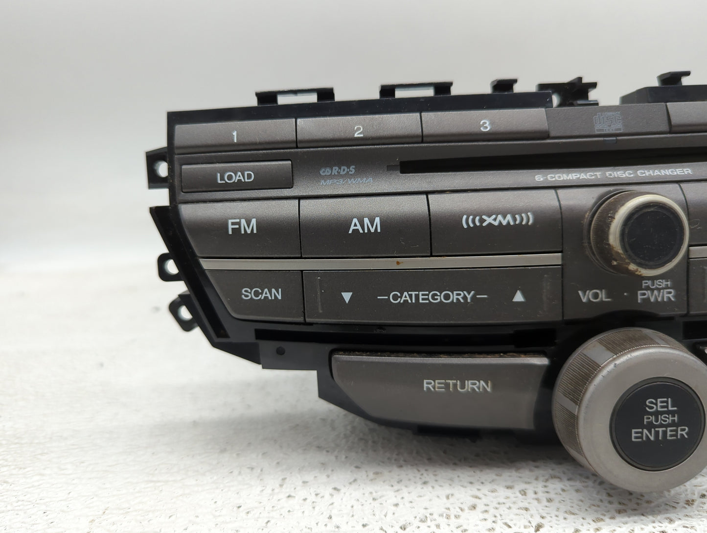 2011-2012 Honda Accord Radio AM FM Cd Player Receiver Replacement P/N:39100-TA0-L421-M1 Fits Fits 2011 2012 OEM Used Auto Pa