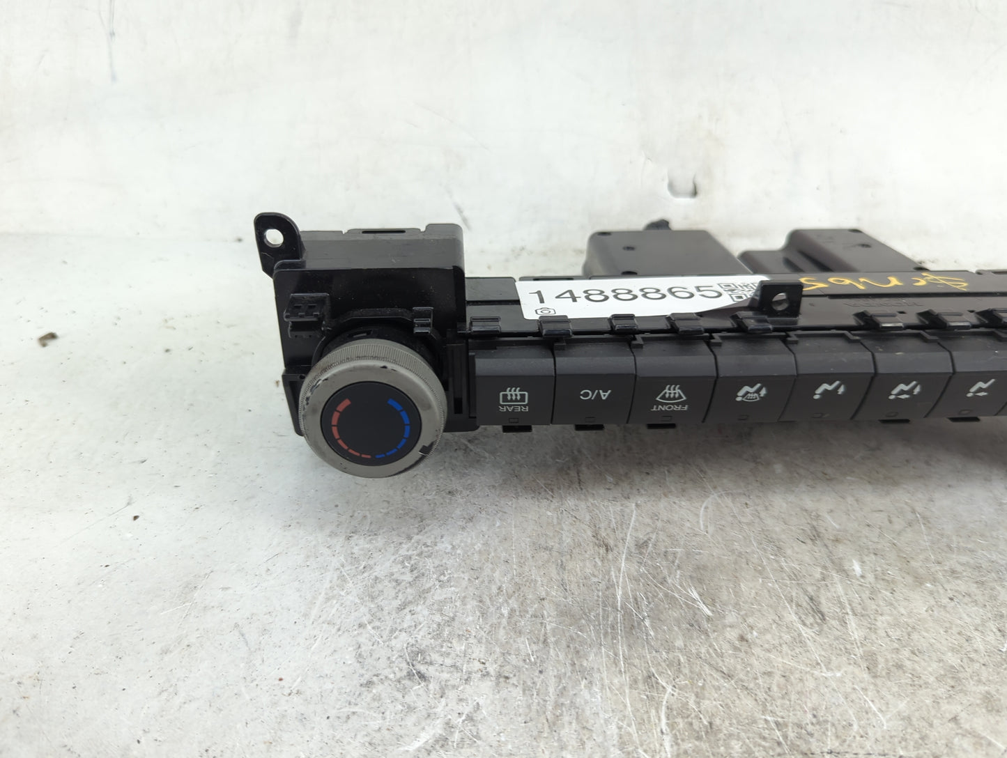 2008-2012 Honda Accord Climate Control Module Temperature AC/Heater Replacement Fits Fits 2008 2009 2010 2011 2012 OEM Used 