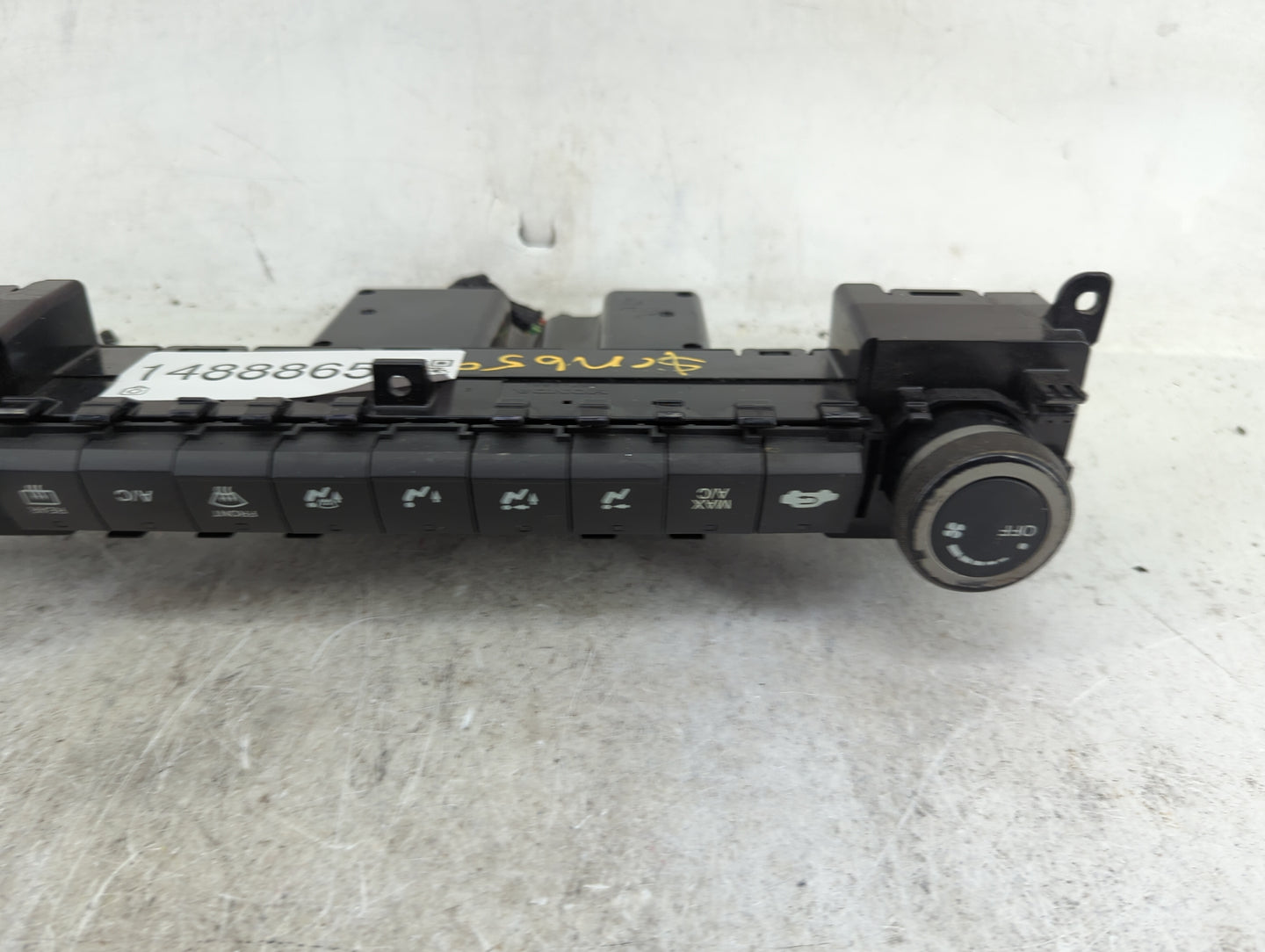 2008-2012 Honda Accord Climate Control Module Temperature AC/Heater Replacement Fits Fits 2008 2009 2010 2011 2012 OEM Used 