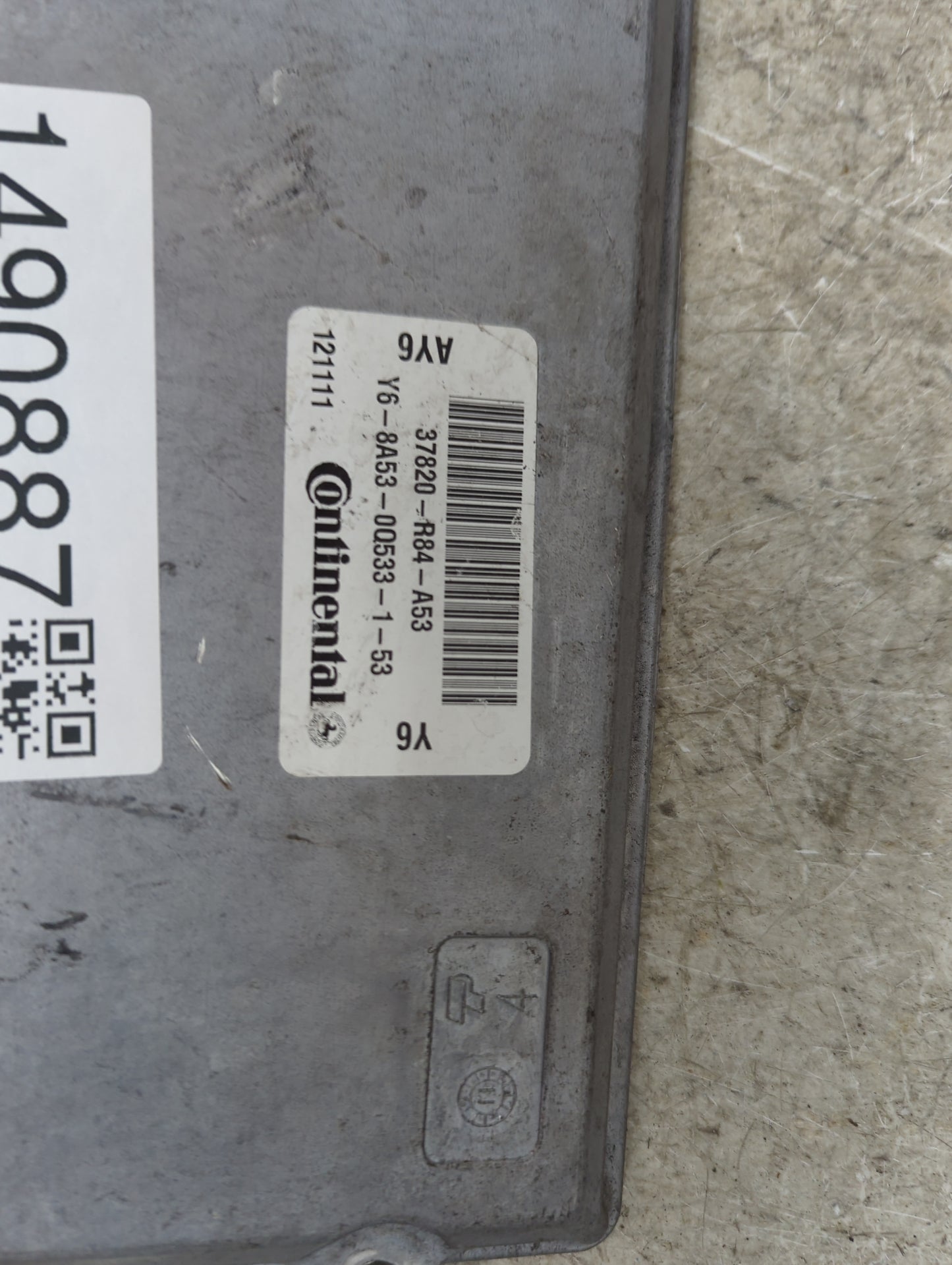2011-2012 Honda Accord PCM Engine Control Computer ECU ECM PCU OEM P/N:37820-R84-A53 Fits Fits 2011 2012 OEM Used Auto Parts