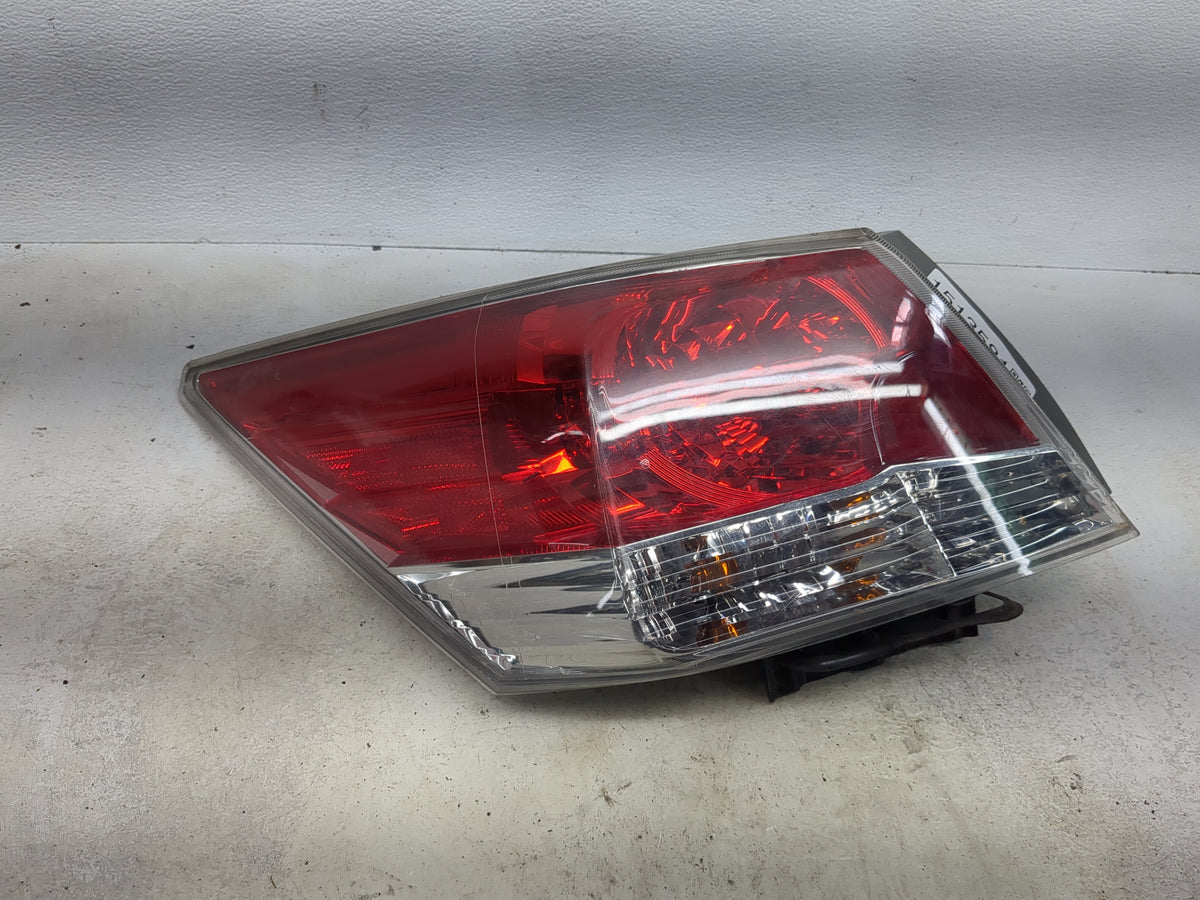 2008-2012 Honda Accord Tail Light Assembly Driver Left OEM Fits Fits 2008 2009 2010 2011 2012 OEM Used Auto Parts - Oemuseda