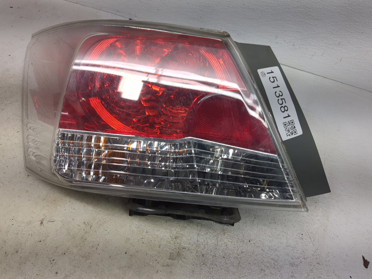 2008-2012 Honda Accord Tail Light Assembly Driver Left OEM Fits Fits 2008 2009 2010 2011 2012 OEM Used Auto Parts - Oemuseda