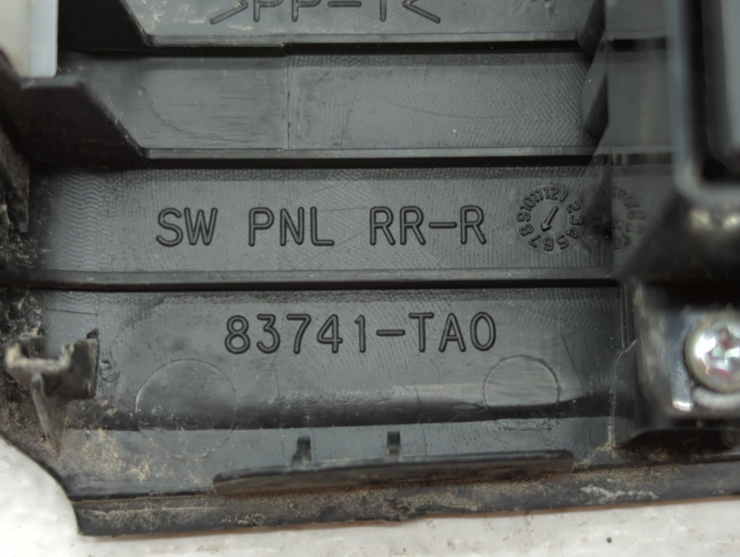 2012 Honda Accord Driver Left Rear Power Window Switch 35770-ta0-a11 - Oemusedautoparts1.com