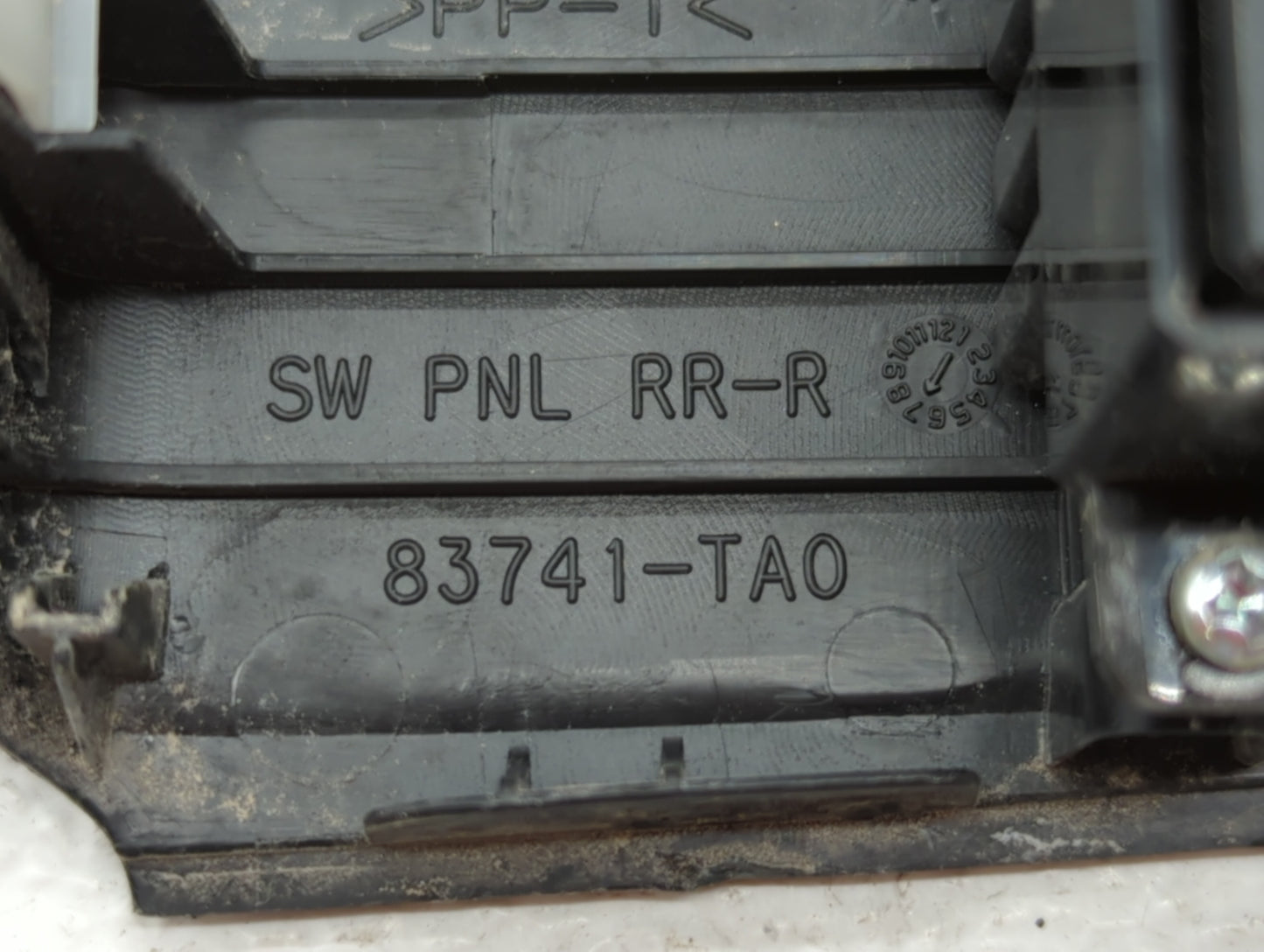 2012 Honda Accord Driver Left Rear Power Window Switch 35770-ta0-a11 - Oemusedautoparts1.com