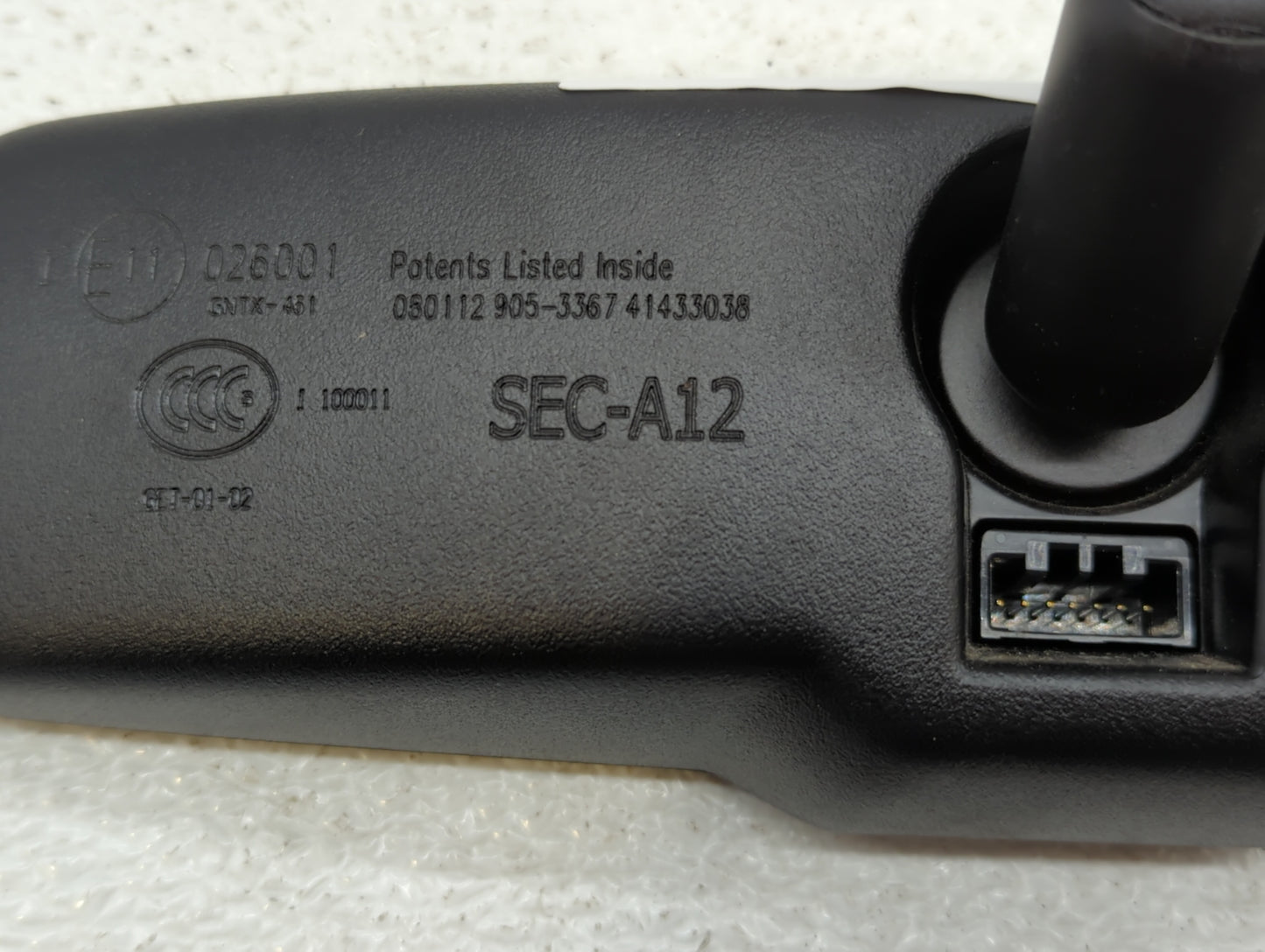 2006-2012 Honda Accord Interior Rear View Mirror Replacement OEM P/N:E11026001 SEC-A12 Fits OEM Used Auto Parts - Oemusedaut