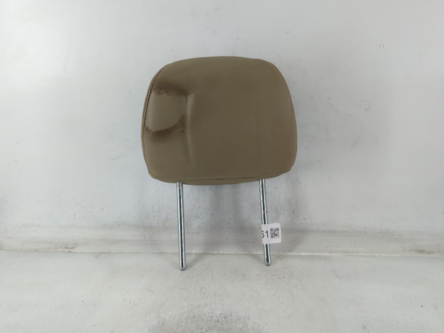 2011-2012 Honda Accord Headrest Head Rest Front Driver Passenger Seat Tan - Oemusedautoparts1.com