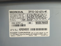 2010-2012 Honda Accord Am Fm Cd Player Radio Receiver - Oemusedautoparts1.com