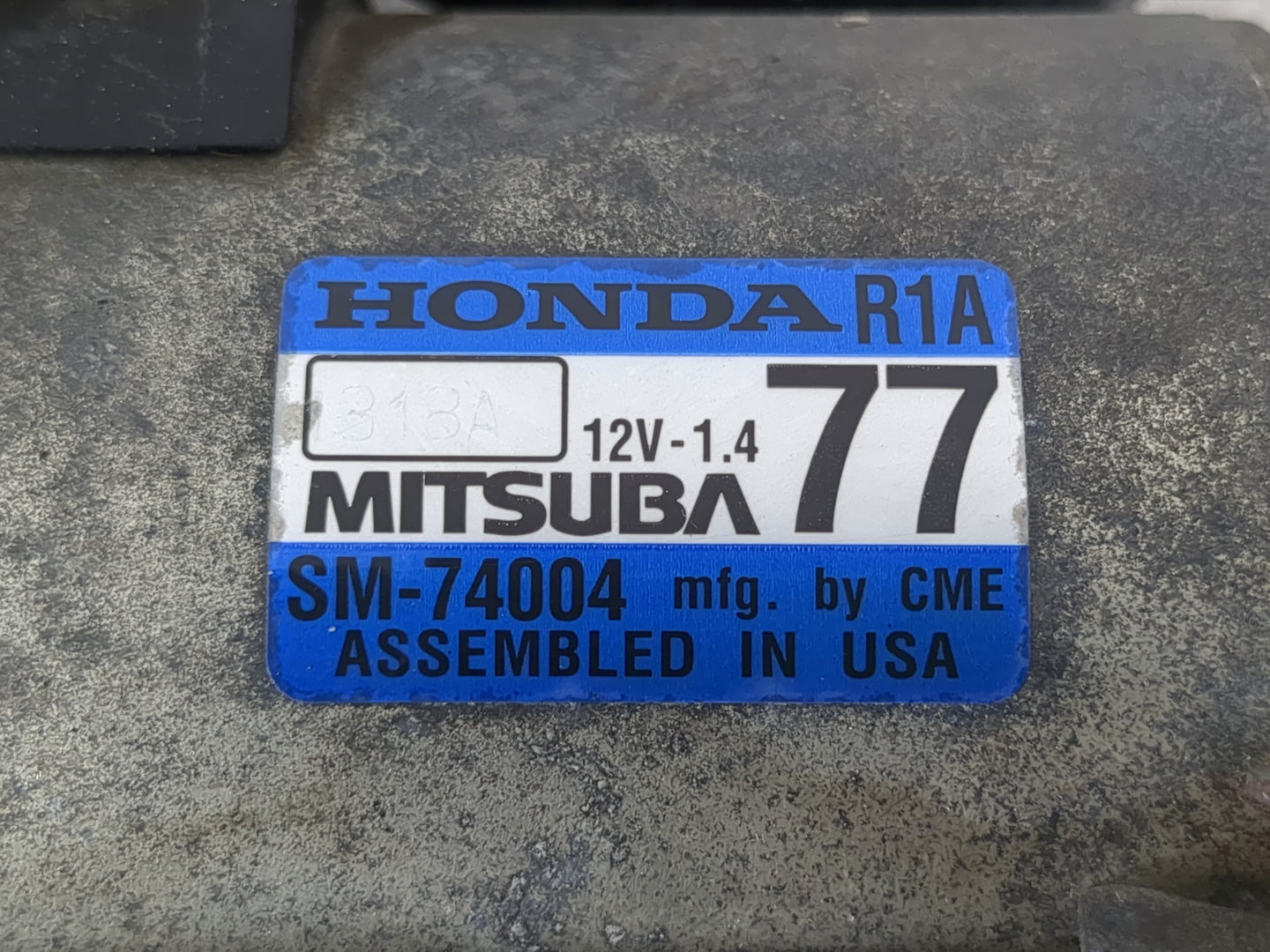 2013-2015 Honda Civic Car Starter Motor Solenoid OEM P/N:SM-74004 Fits Fits 2013 2014 2015 2016 2017 2018 2019 2020 2021 202