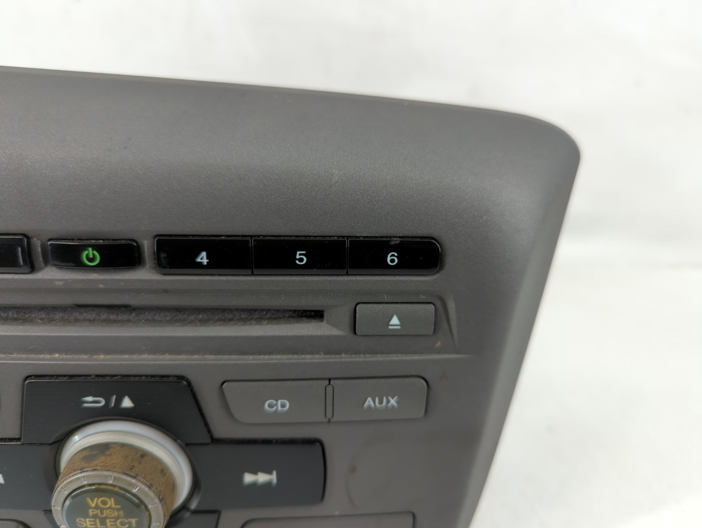 2012 Honda Civic Radio AM FM Cd Player Receiver Replacement P/N:39100-TR0-A315-M1 Fits OEM Used Auto Parts - Oemusedautopart