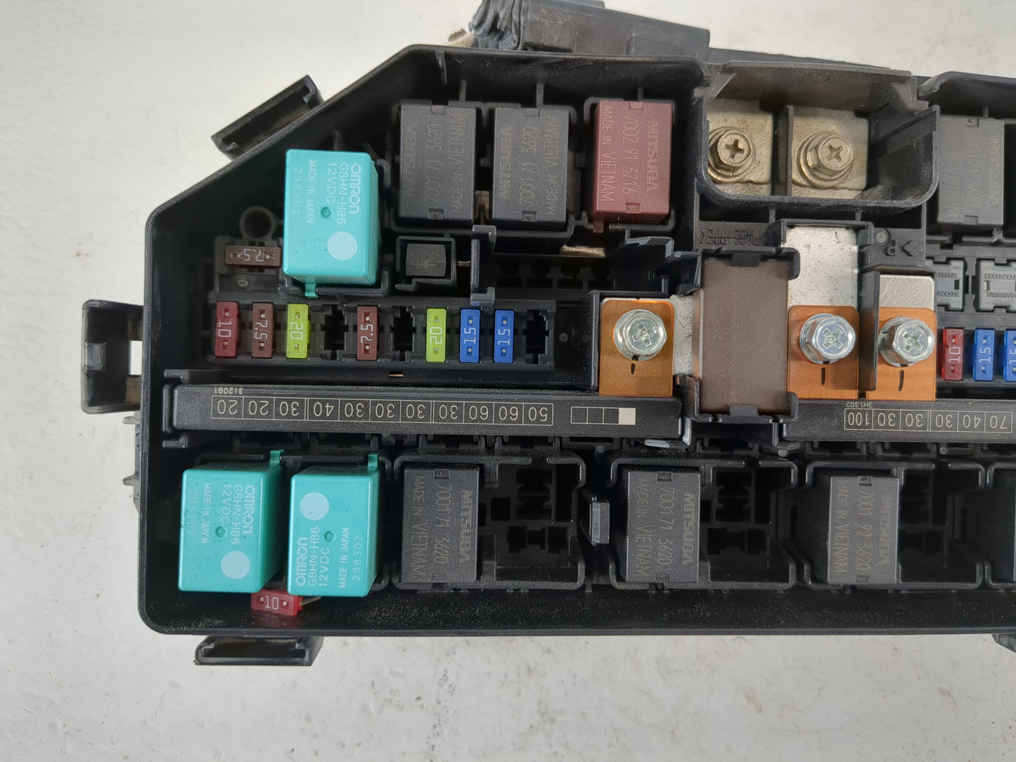 2012 Honda Civic Fusebox Fuse Box Panel Relay Module P/N:TR0 A012 AO Fits OEM Used Auto Parts - Oemusedautoparts1.com