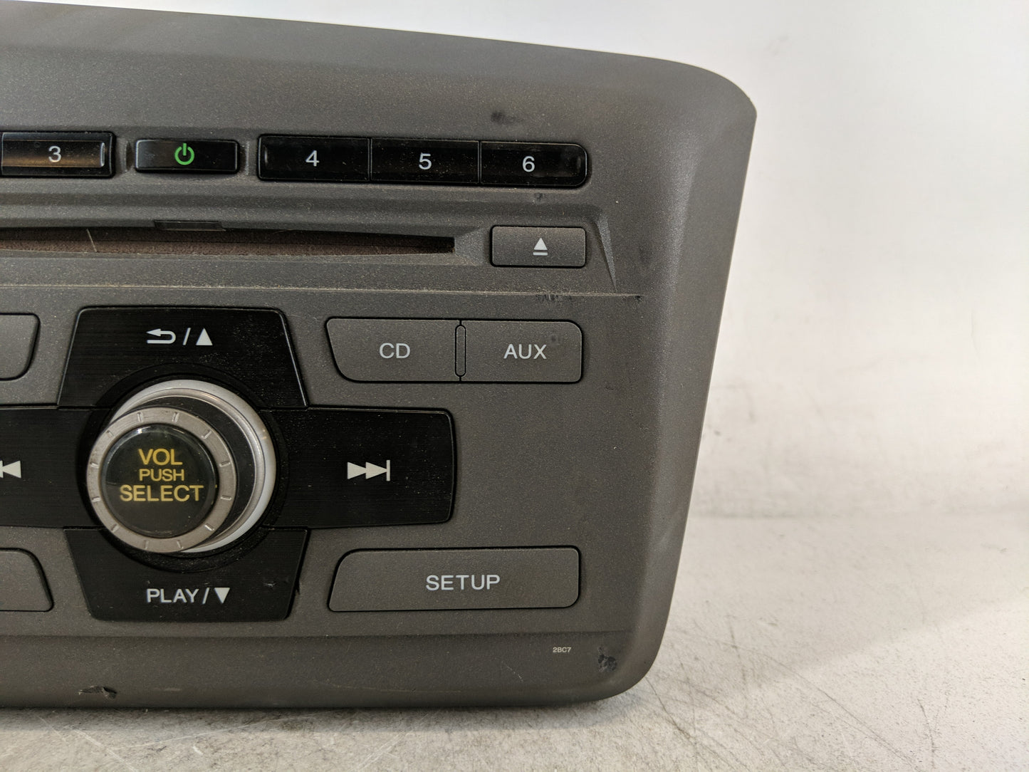 2012 Honda Civic Radio AM FM Cd Player Receiver Replacement P/N:39100-TS8-A313-M1 Fits OEM Used Auto Parts - Oemusedautopart