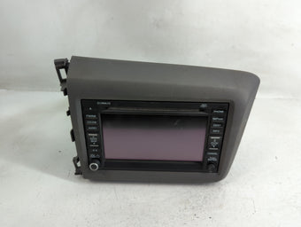 compare product 2012 Honda Civic Radio AM FM Cd Player Receiver Replacement P/N:39540-TR2-A02 Fits OEM Used Auto Parts