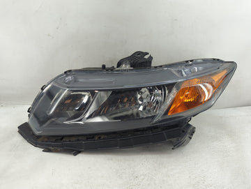 2012-2012 Honda Civic Driver Left Oem Head Light Headlight Lamp - Oemusedautoparts1.com