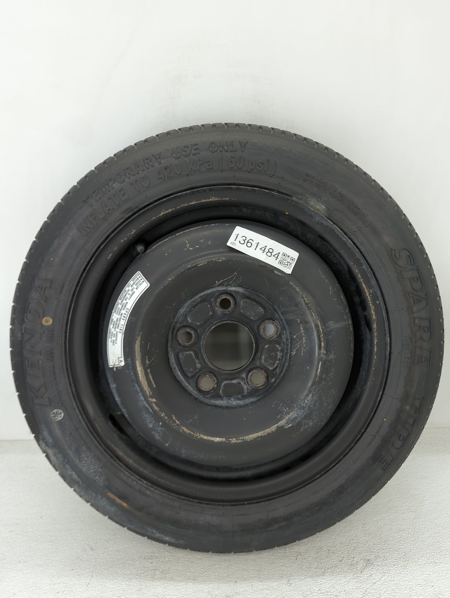 2012-2015 Honda Civic Spare Donut Tire Wheel Rim Oem - Oemusedautoparts1.com