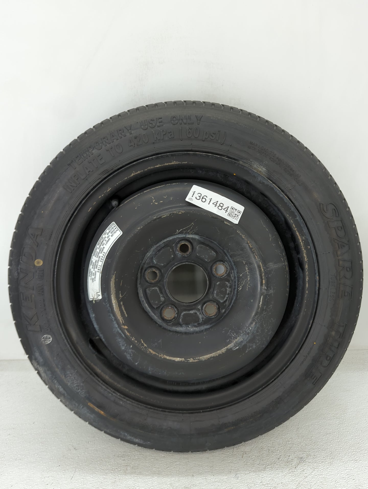 2012-2015 Honda Civic Spare Donut Tire Wheel Rim Oem 1361484 - Oemusedautoparts1.com