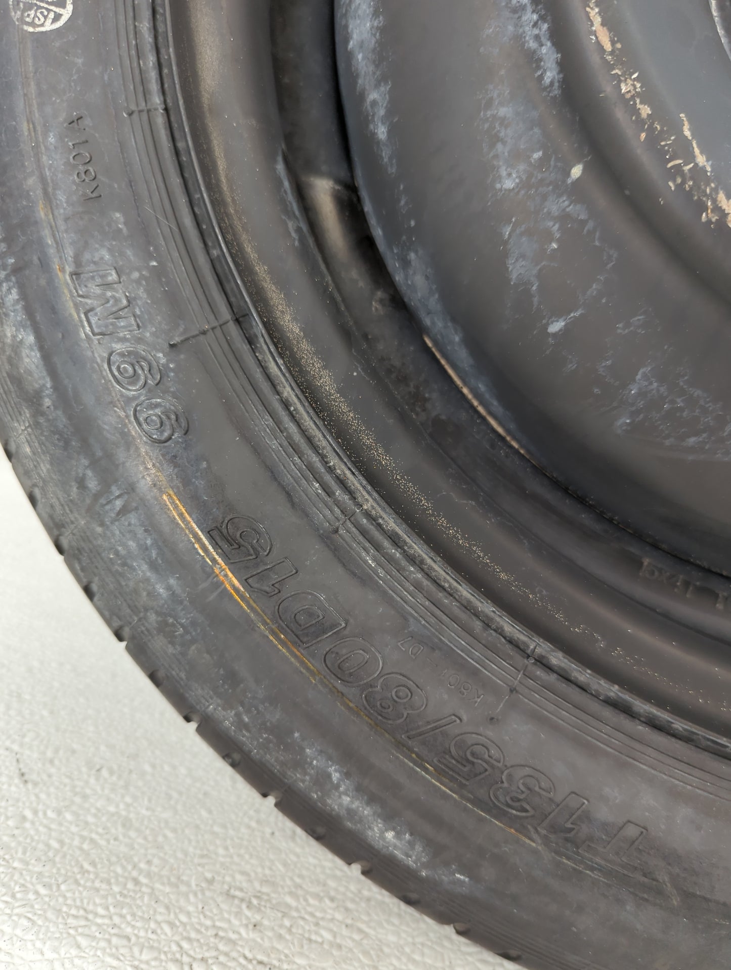 2012-2015 Honda Civic Spare Donut Tire Wheel Rim Oem - Oemusedautoparts1.com