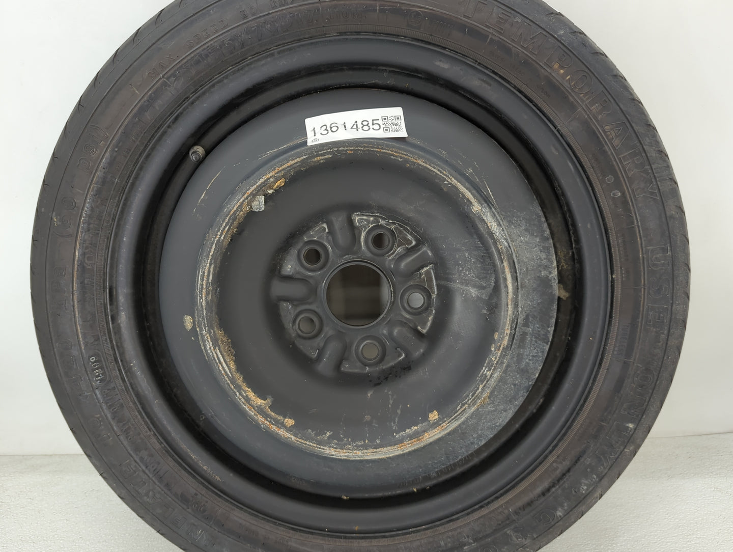 2012-2015 Honda Civic Spare Donut Tire Wheel Rim Oem - Oemusedautoparts1.com