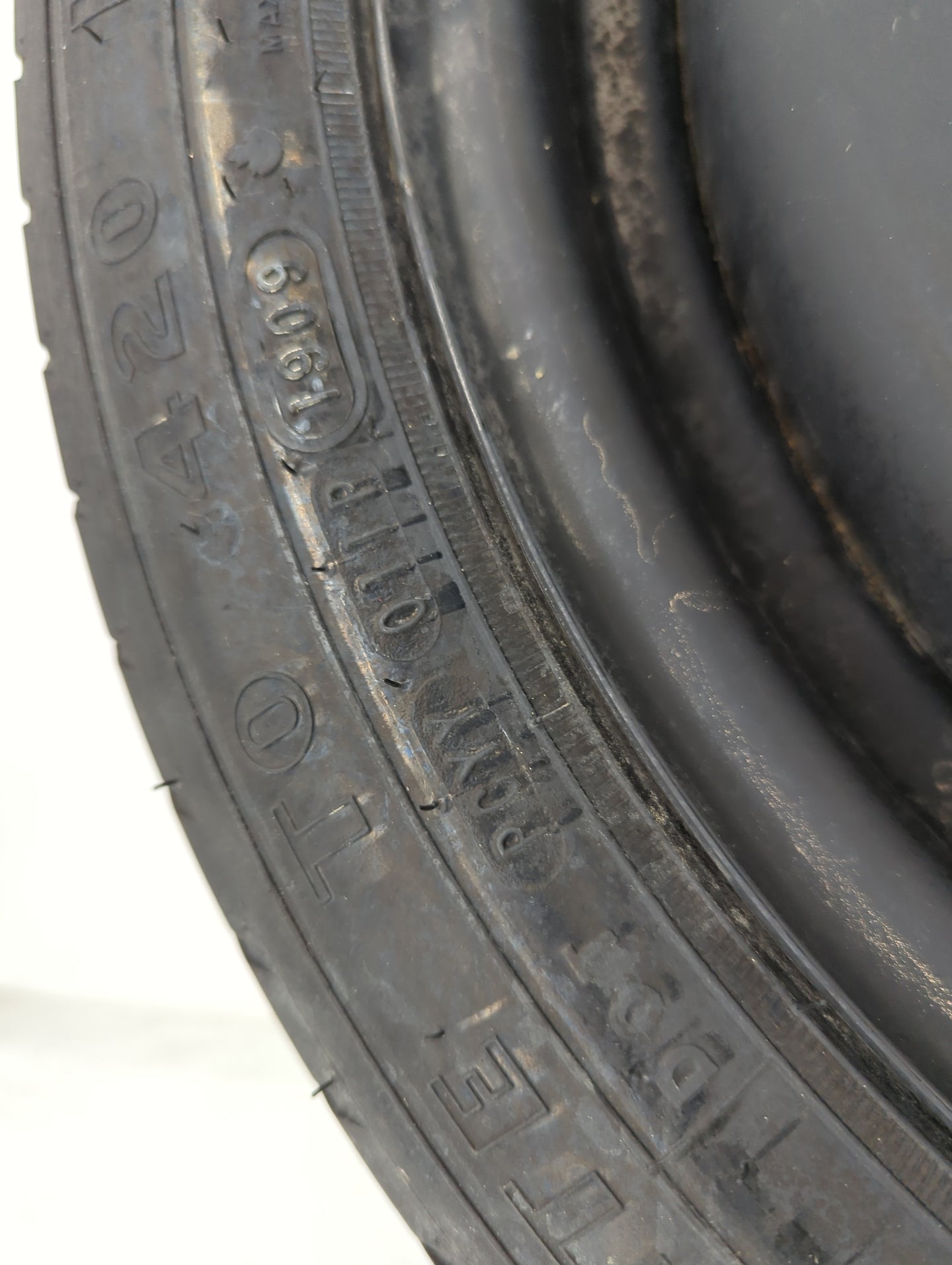 2012-2015 Honda Civic Spare Donut Tire Wheel Rim Oem - Oemusedautoparts1.com