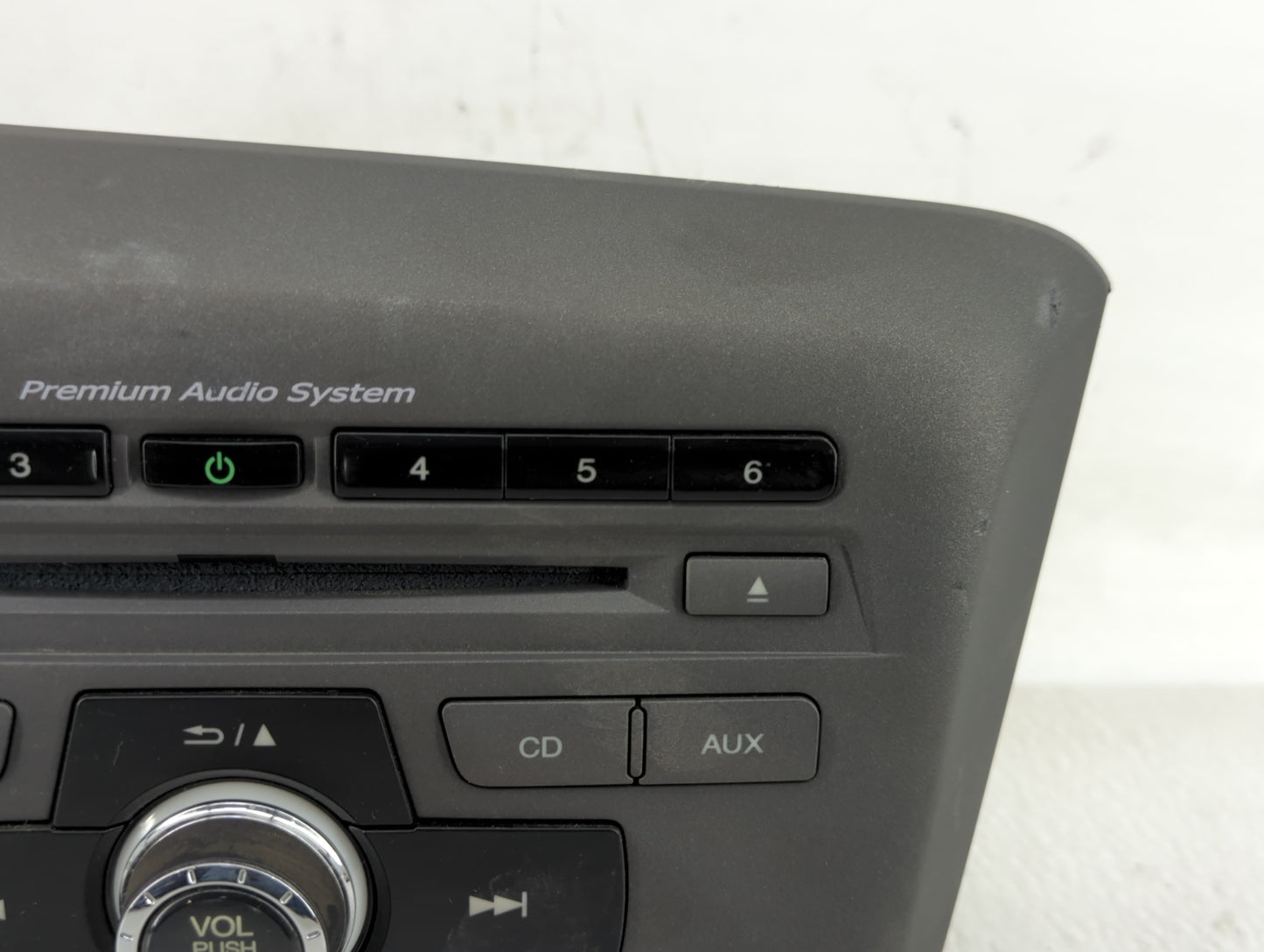 2012 Honda Civic Radio AM FM Cd Player Receiver Replacement P/N:39100-TR0-A91 Fits OEM Used Auto Parts - Oemusedautoparts1.c