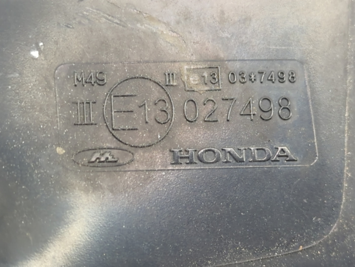 2012 Honda Civic Driver Side View Mirror - Left Door Mirror OEM Used - Oemusedautoparts1.com