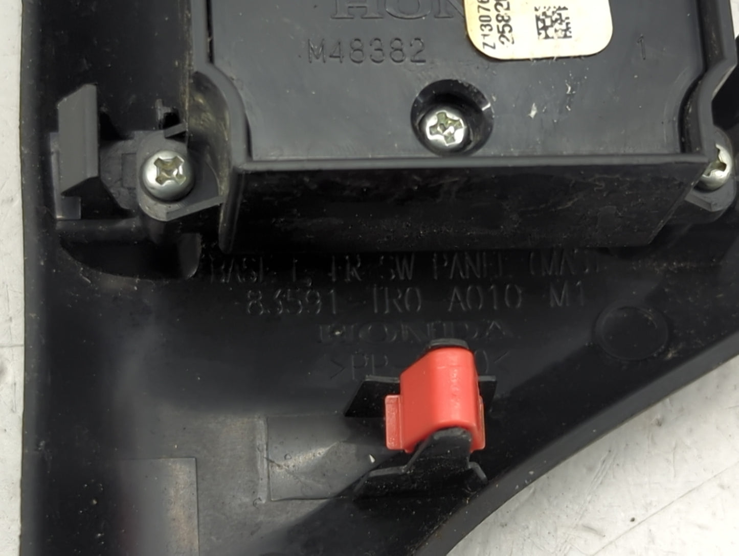 2012-2013 Honda Civic Master Power Window Switch Replacement Driver Side Left P/N:M48382 Fits Fits 2012 2013 OEM Used Auto P