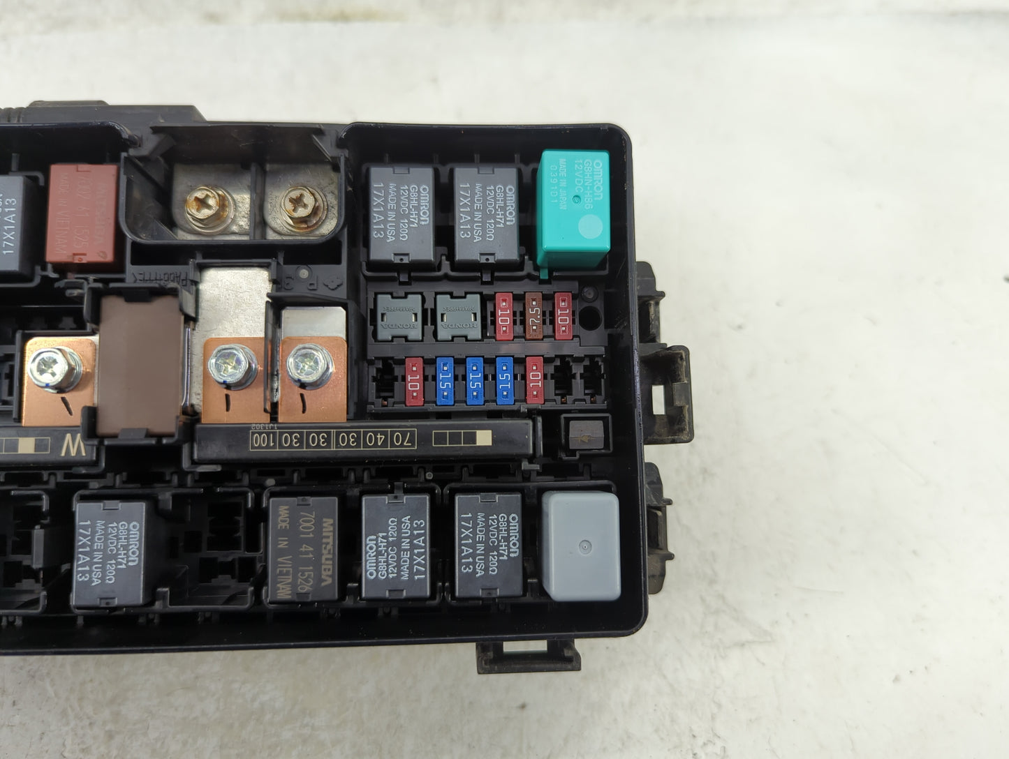 2012-2014 Honda Civic Fusebox Fuse Box Panel Relay Module P/N:TR0 A012 A0 Fits Fits 2012 2013 2014 OEM Used Auto Parts - Oem