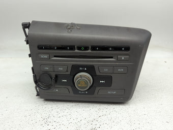 compare product 2012 Honda Civic Radio AM FM Cd Player Receiver Replacement P/N:39100-TR0-A315-M1 Fits OEM Used Auto Parts