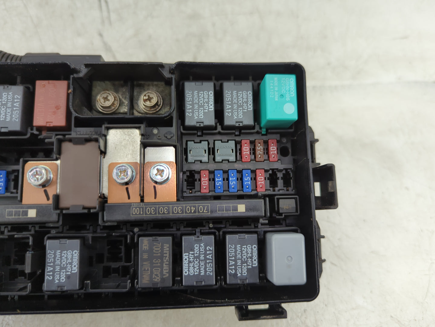 2012-2015 Honda Civic Fusebox Fuse Box Panel Relay Module P/N:TR0 A012 A0 Fits Fits 2012 2013 2014 2015 OEM Used Auto Parts 