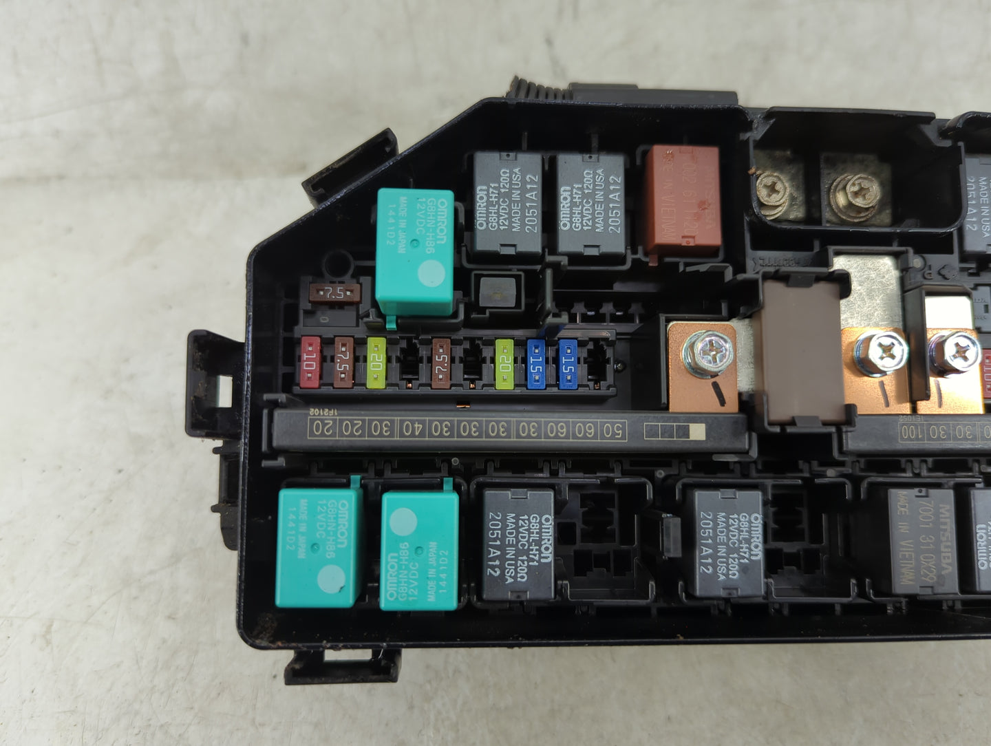 2012-2015 Honda Civic Fusebox Fuse Box Panel Relay Module P/N:TR0 A012 A0 Fits Fits 2012 2013 2014 2015 OEM Used Auto Parts 