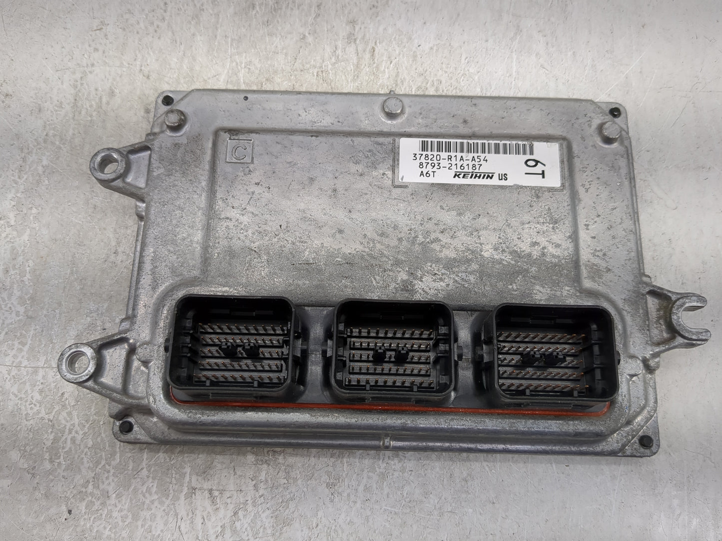 2012-2013 Honda Civic PCM Engine Control Computer ECU ECM PCU OEM P/N:37820-R1A-A54 8793-216187 Fits Fits 2012 2013 OEM Used