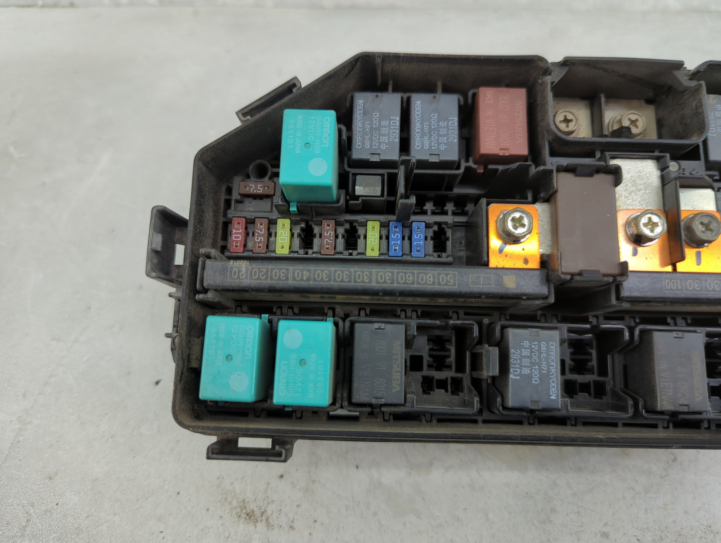 2012-2015 Honda Civic Fusebox Fuse Box Panel Relay Module Fits Fits 2012 2013 2014 2015 OEM Used Auto Parts - Oemusedautopar