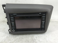 2012-2012 Honda Civic Information Display Screen Black - Oemusedautoparts1.com
