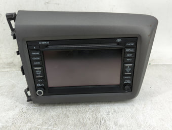 compare product 2012-2012 Honda Civic Information Display Screen Black