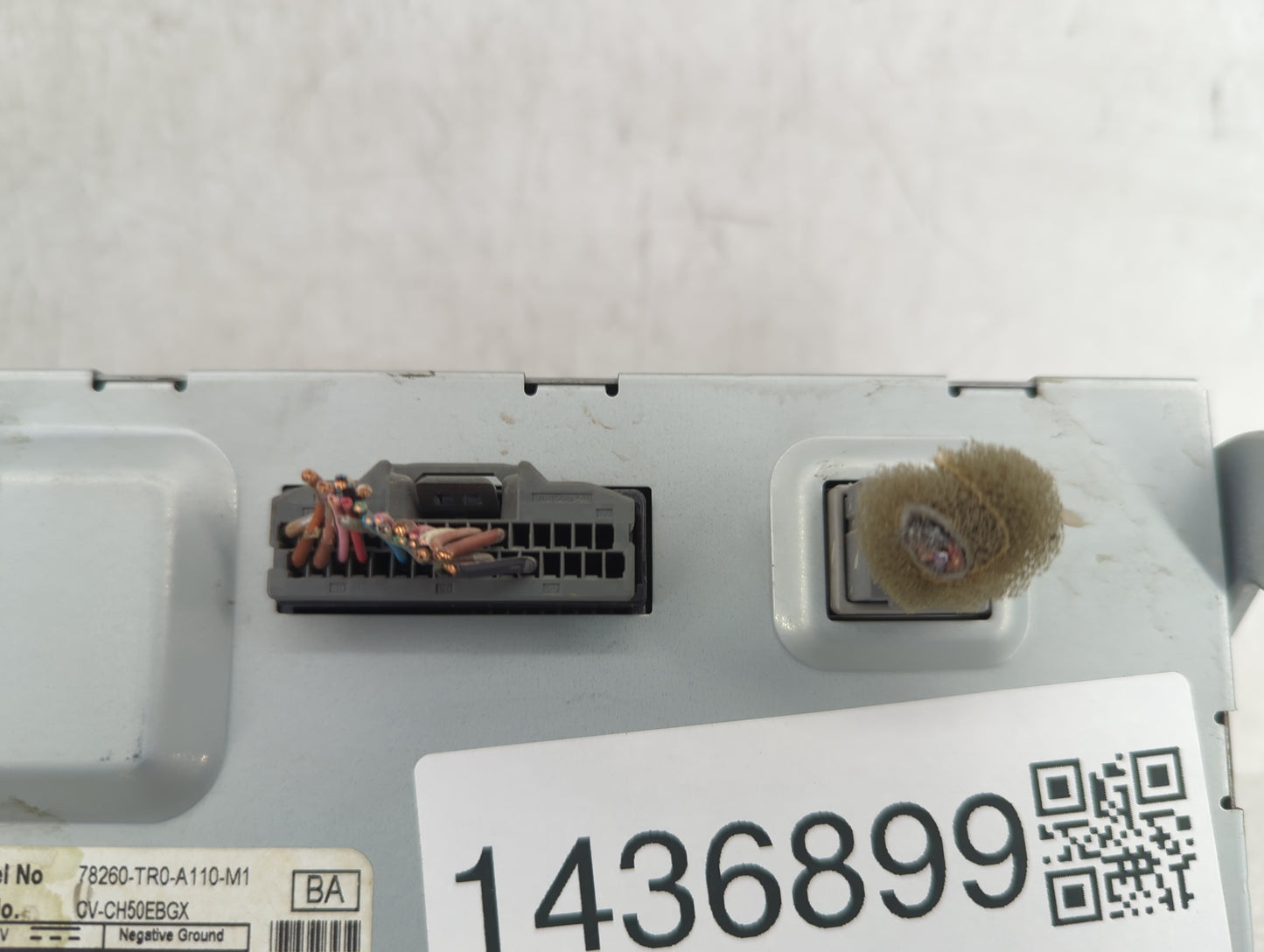2012 Honda Civic Radio AM FM Cd Player Receiver Replacement P/N:78260-TR0-A110-M1 Fits OEM Used Auto Parts - Oemusedautopart