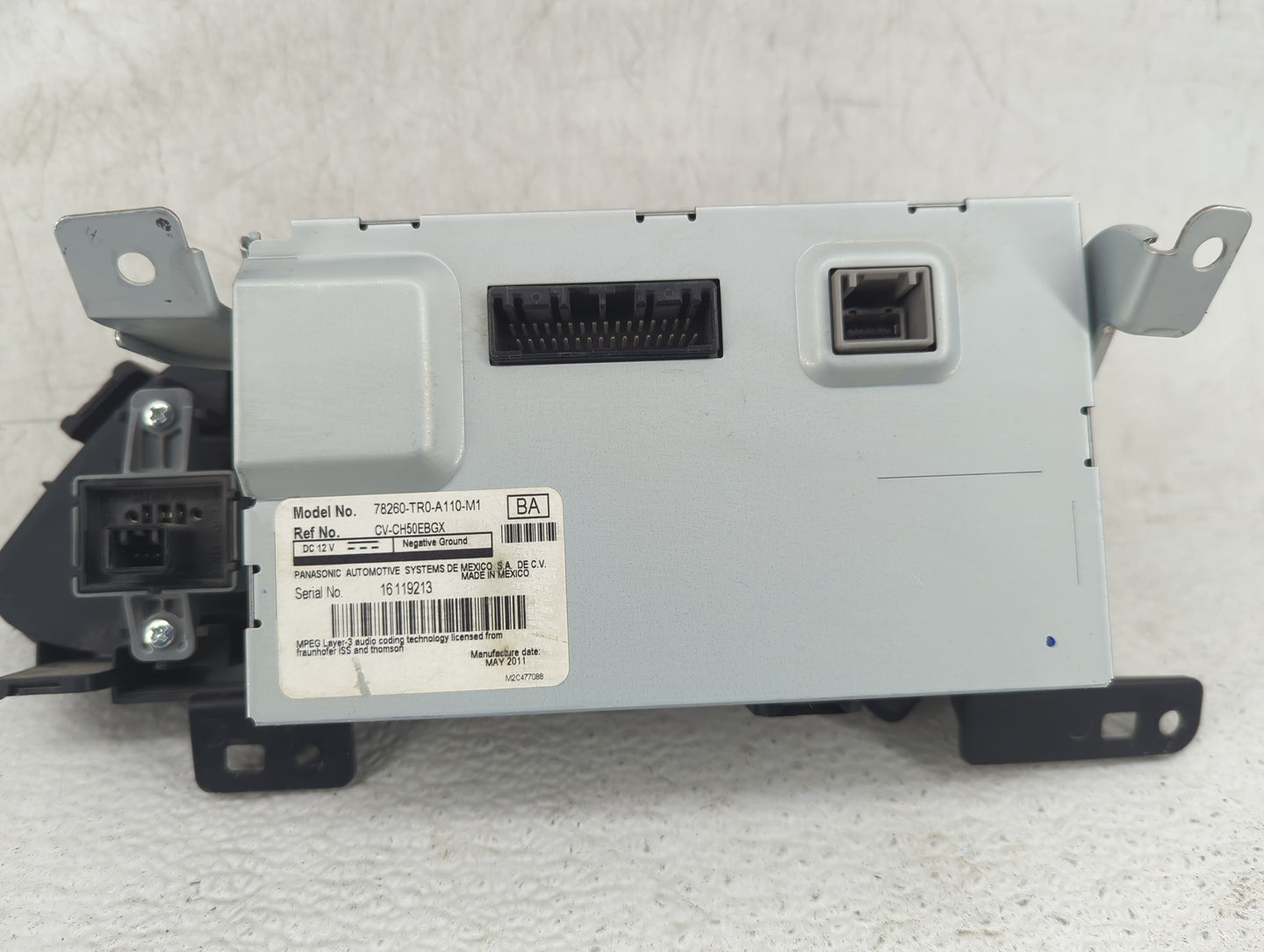 2012 Honda Civic Information Display Screen - Oemusedautoparts1.com