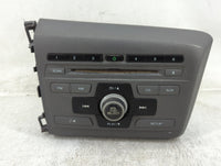 2012 Honda Civic Radio AM FM Cd Player Receiver Replacement P/N:39100-TR0-A314-M1 Fits OEM Used Auto Parts - Oemusedautopart