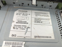 2012 Honda Civic Radio AM FM Cd Player Receiver Replacement P/N:39100-TR0-A314-M1 Fits OEM Used Auto Parts - Oemusedautopart