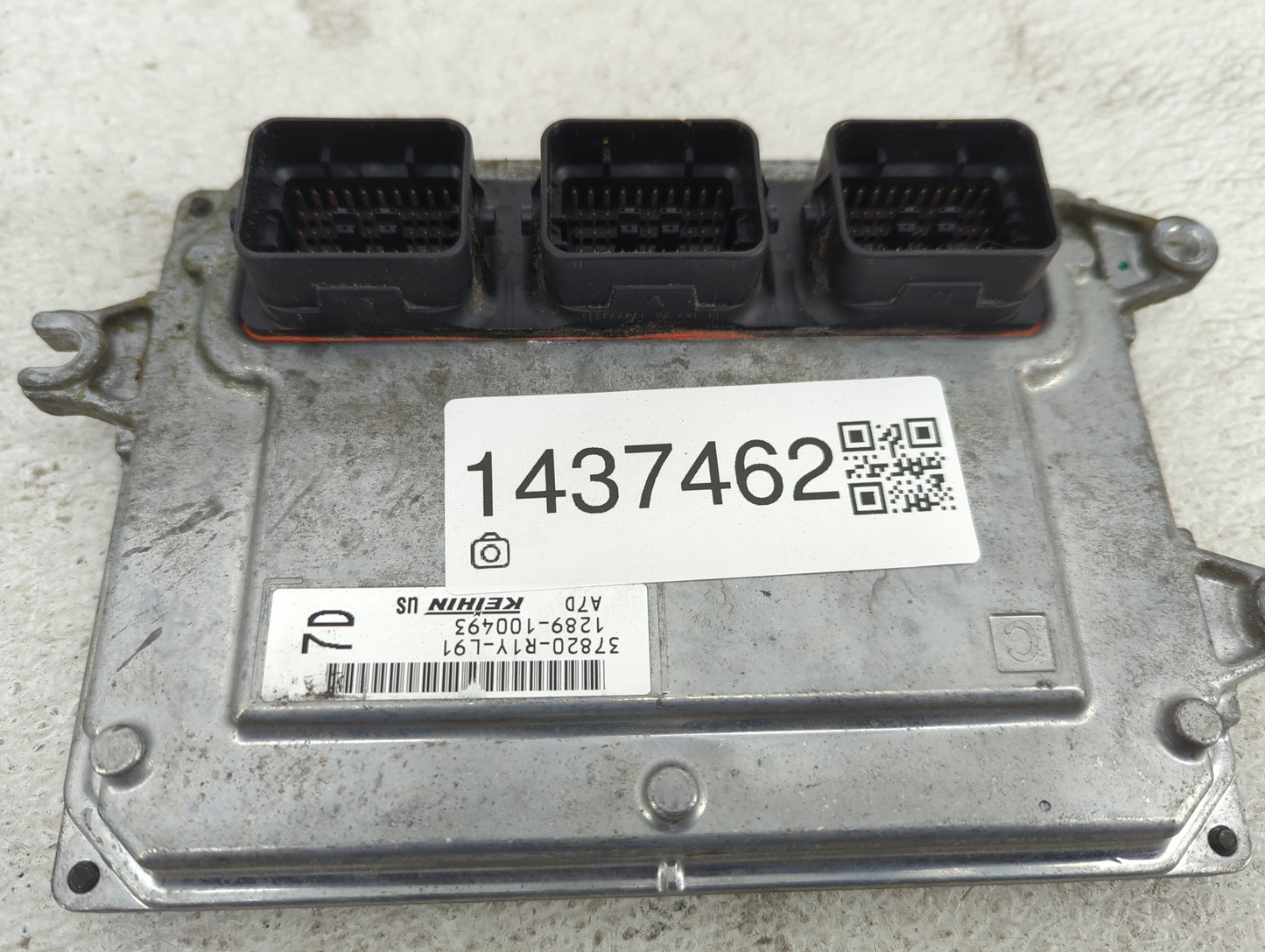 2012 Honda Civic PCM Engine Control Computer ECU ECM PCU OEM P/N:37820-R1Y-L91 Fits OEM Used Auto Parts - Oemusedautoparts1.