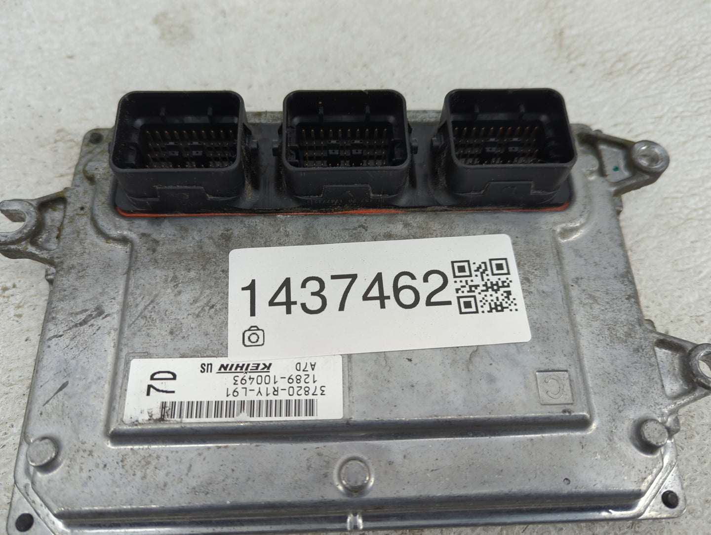 2012 Honda Civic PCM Engine Control Computer ECU ECM PCU OEM P/N:37820-R1Y-L91 Fits OEM Used Auto Parts - Oemusedautoparts1.