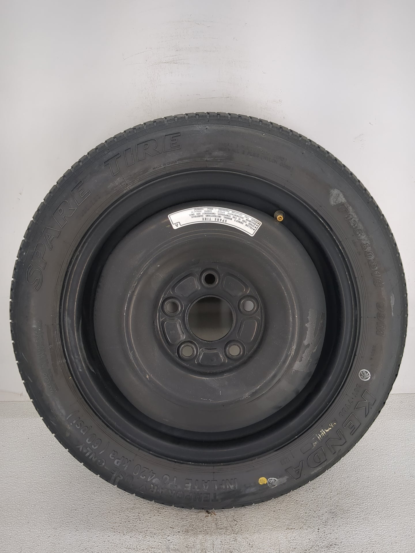 2012-2015 Honda Civic Spare Donut Tire Wheel Rim Oem 1455292 - Oemusedautoparts1.com