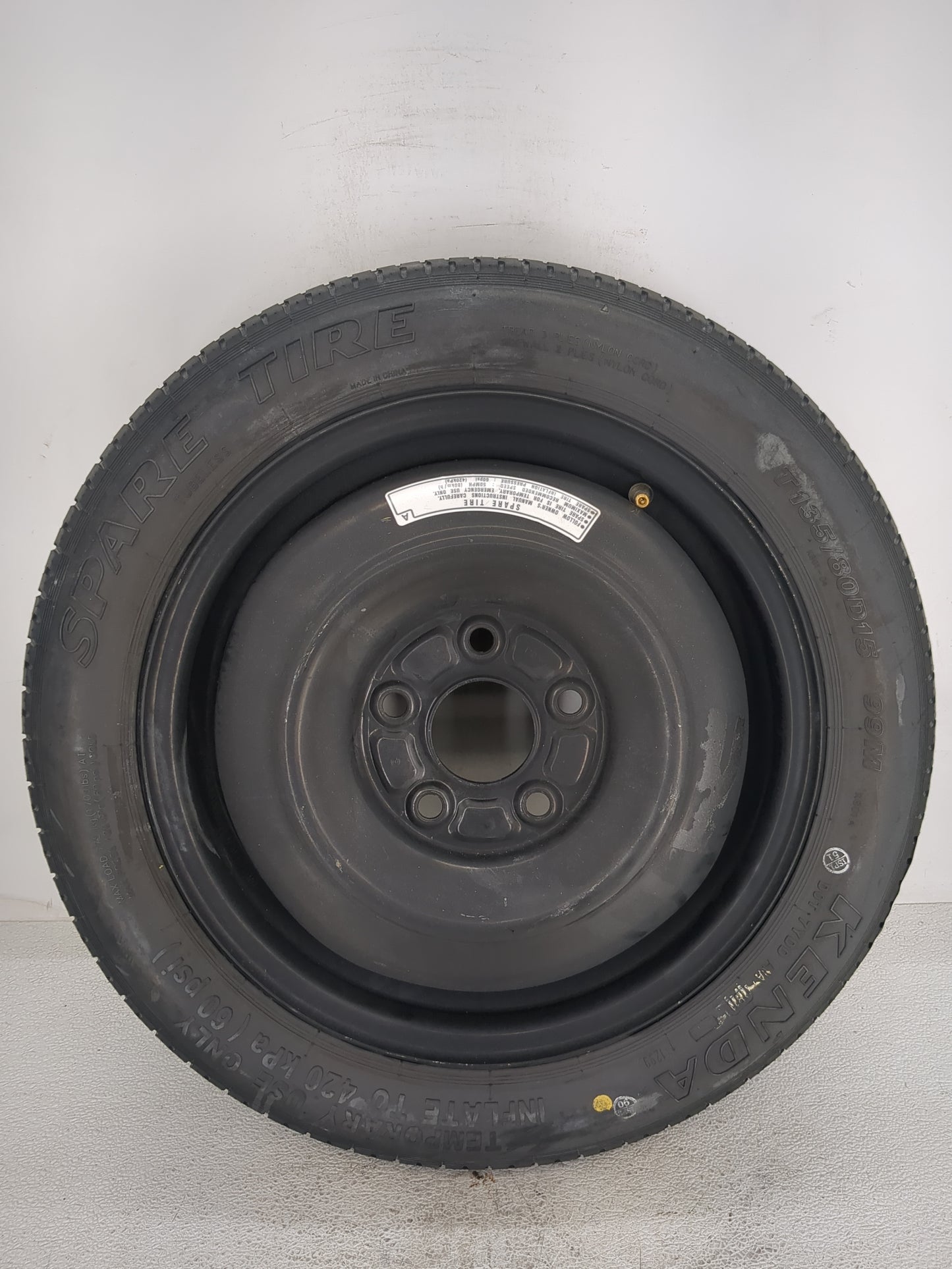 2012-2015 Honda Civic Spare Donut Tire Wheel Rim Oem 1455292 - Oemusedautoparts1.com