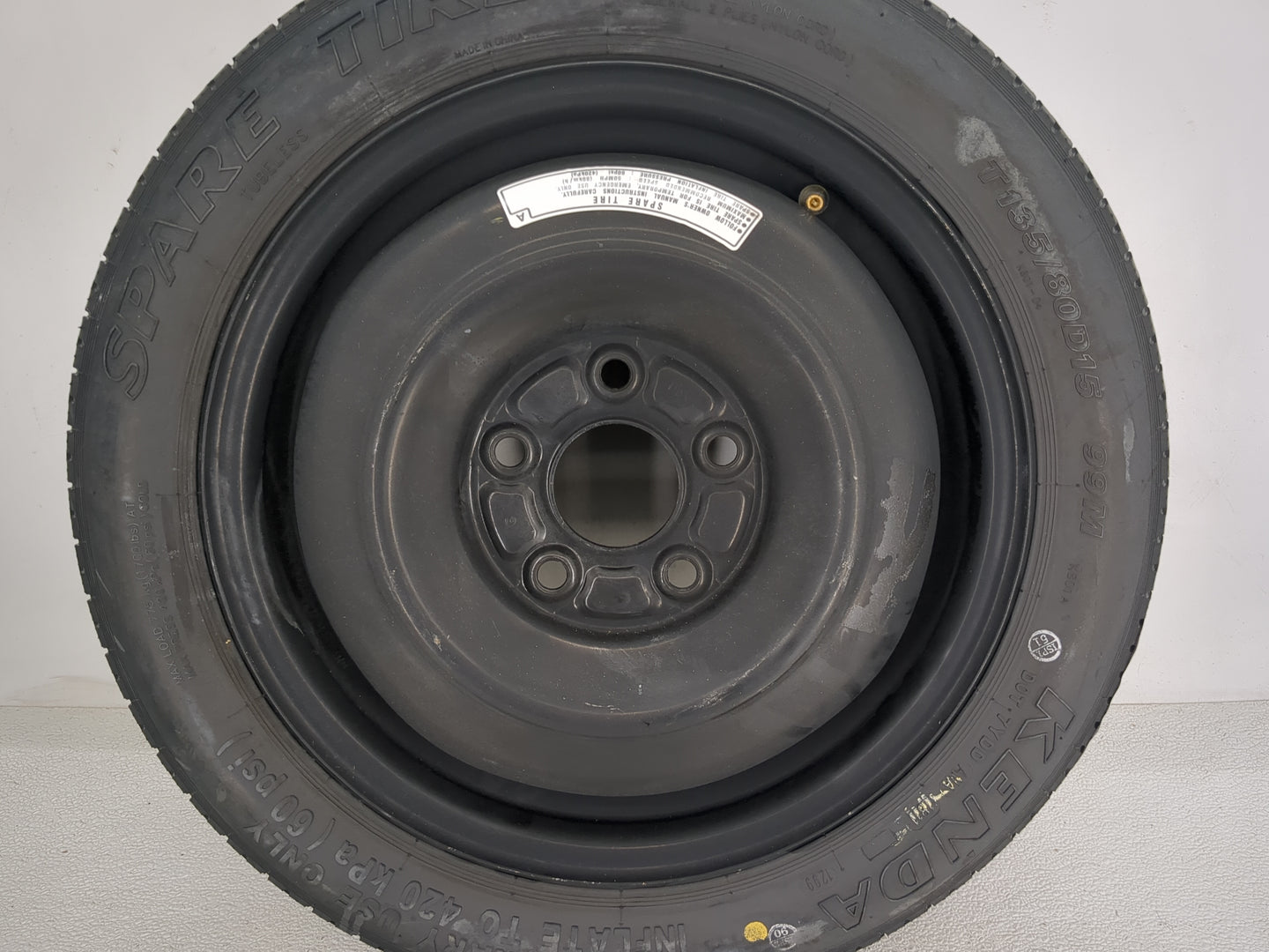 2012-2015 Honda Civic Spare Donut Tire Wheel Rim Oem 1455292 - Oemusedautoparts1.com
