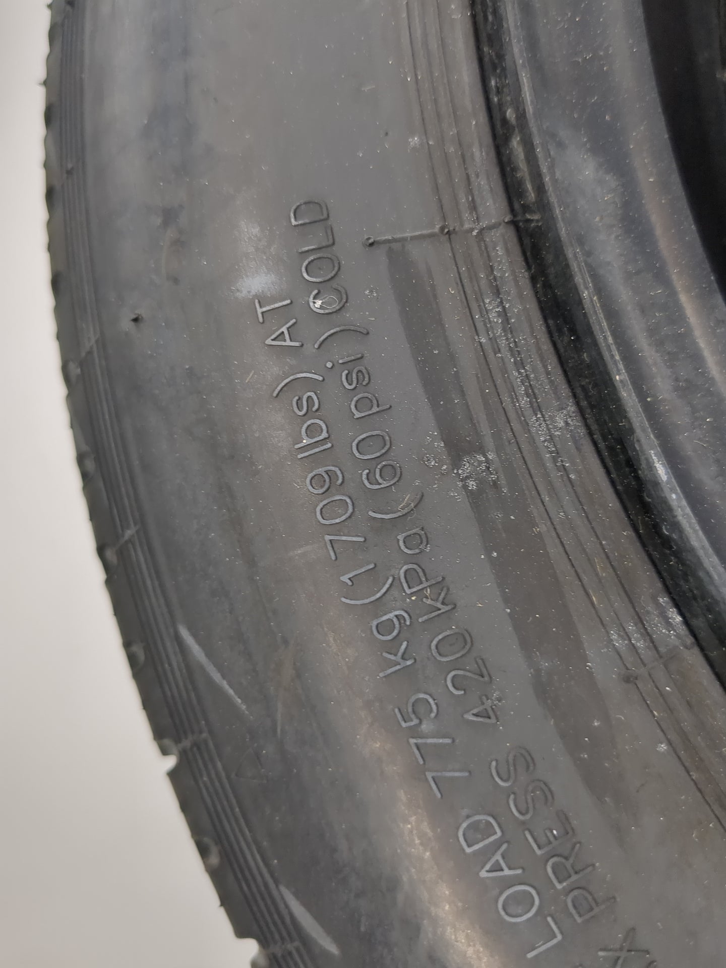 2012-2015 Honda Civic Spare Donut Tire Wheel Rim Oem 1455292 - Oemusedautoparts1.com