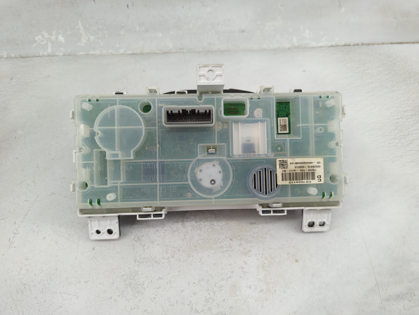 2012-2015 Honda Civic Instrument Cluster Speedometer Gauges P/N:78200-TR0-A413-M1 CD1024113 Miles:92K Fits OEM Used Auto Par