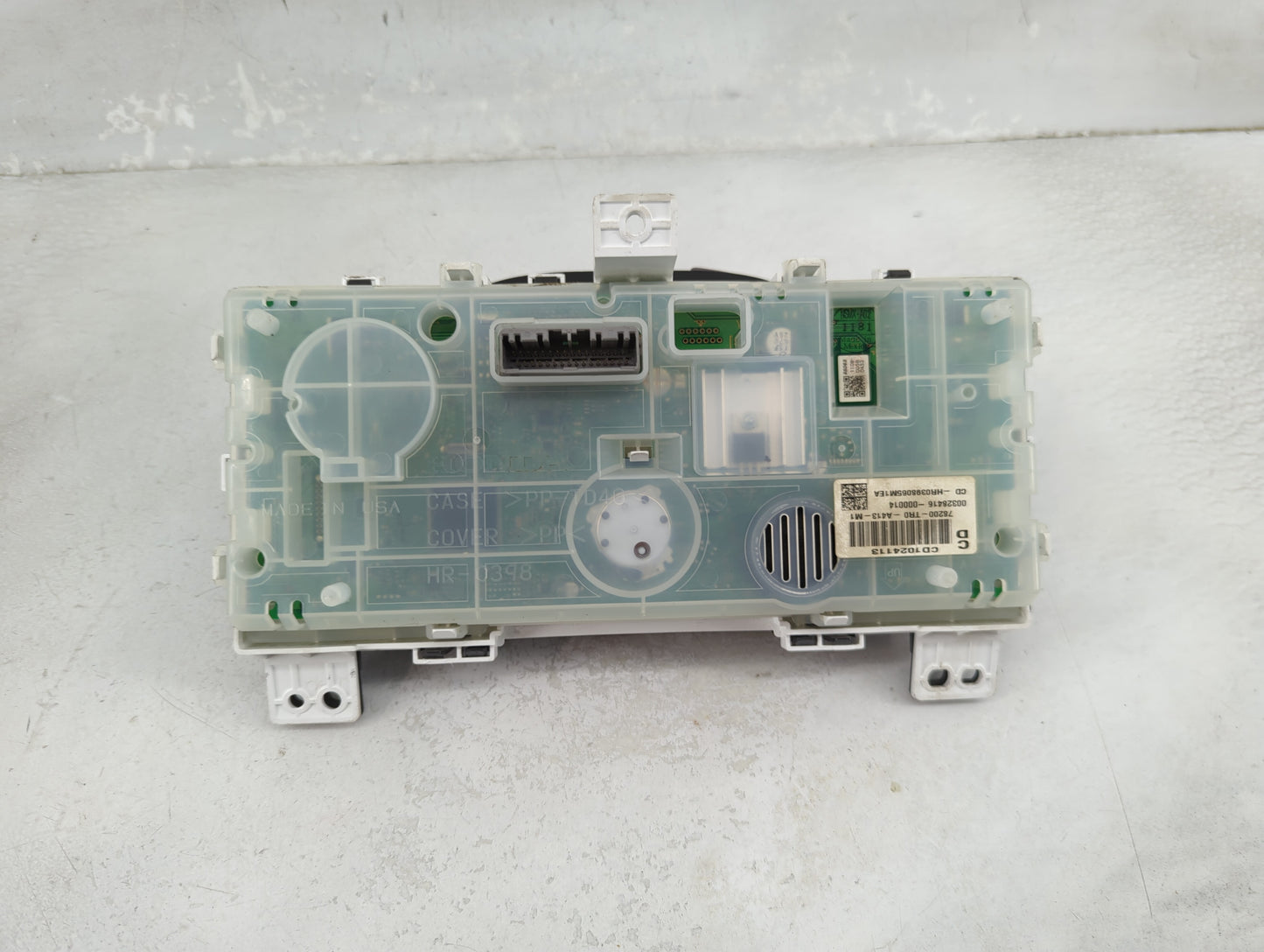 2012-2015 Honda Civic Instrument Cluster Speedometer Gauges P/N:78200-TR0-A413-M1 CD1024113 Miles:92K Fits OEM Used Auto Par