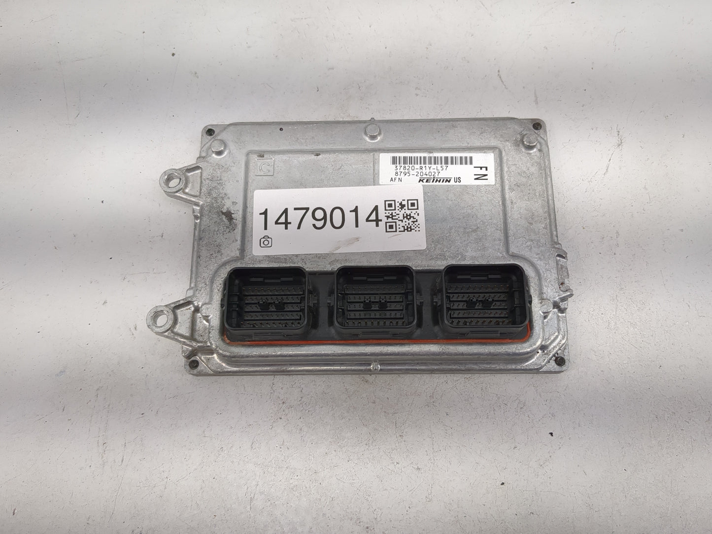 2012 Honda Civic PCM Engine Control Computer ECU ECM PCU OEM P/N:37820-R1Y-L57 8795-204027 Fits OEM Used Auto Parts - Oemuse