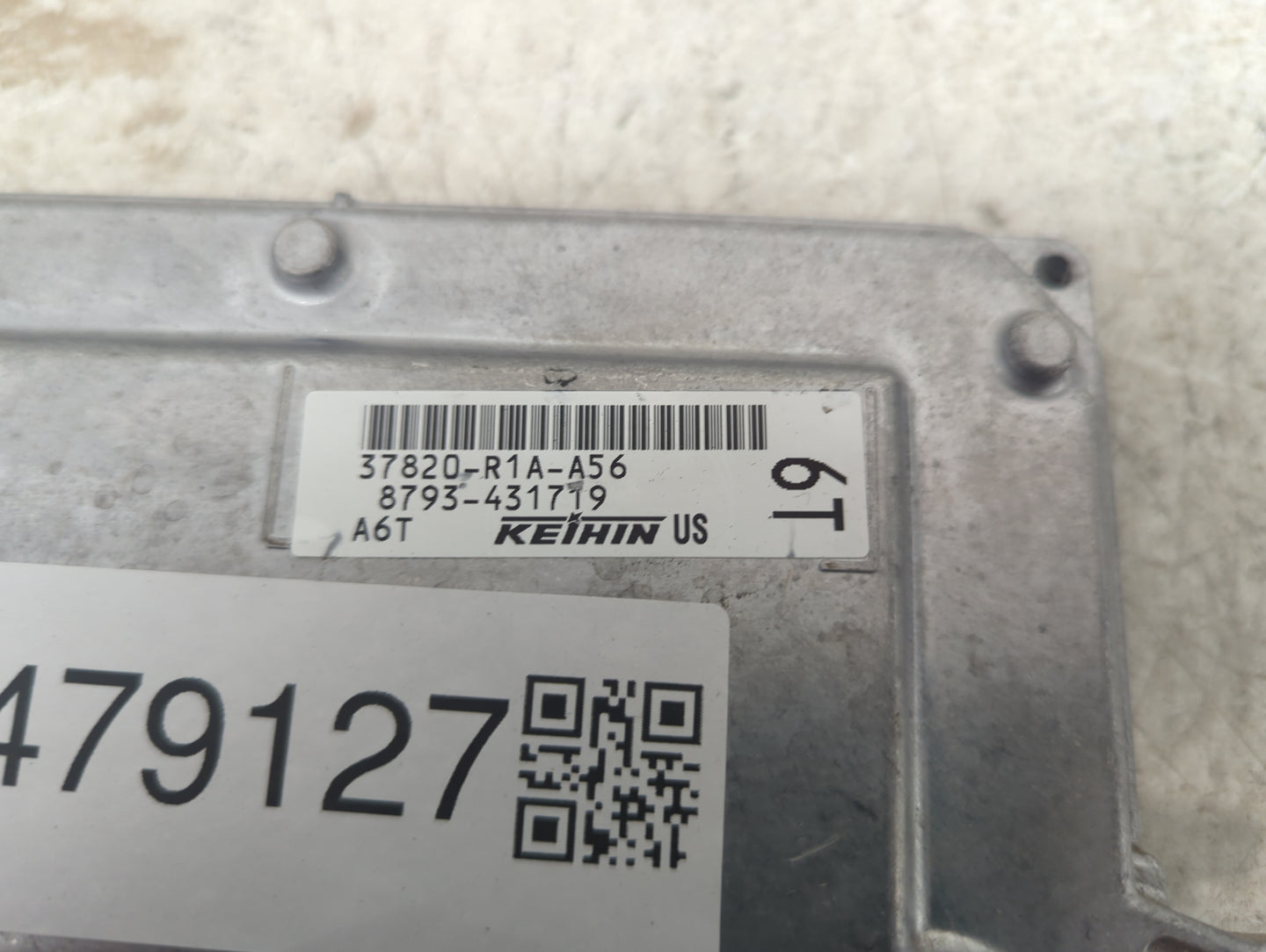 2012-2013 Honda Civic PCM Engine Control Computer ECU ECM PCU OEM P/N:37820-R1A-A56 8793-431719 Fits Fits 2012 2013 OEM Used