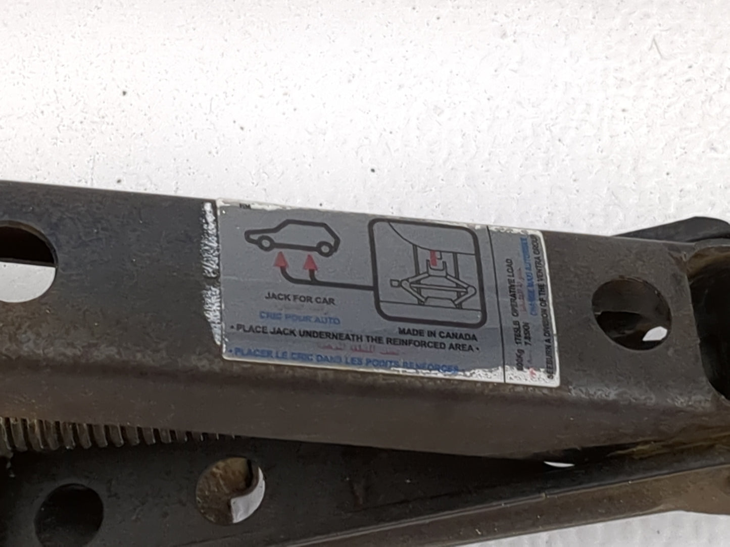 2012 Honda Civic Spare Scissor Car Jack - Oemusedautoparts1.com
